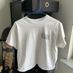 Cropped Coors Banquet Shirt